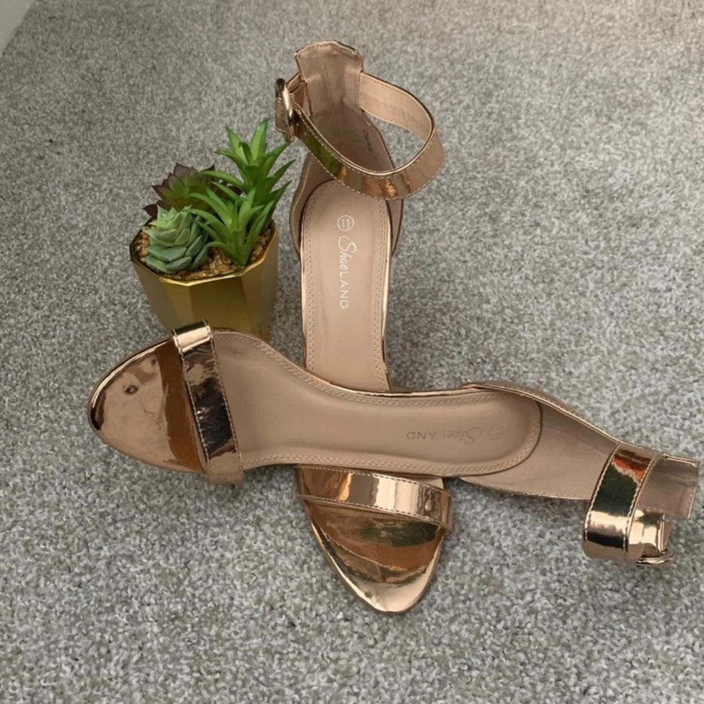 Rose Gold heels
